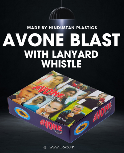 Cox50 Avone Blast whistle pack of 10 Hindustan Plastics Cox50 Avone Blast whistle pack of 10