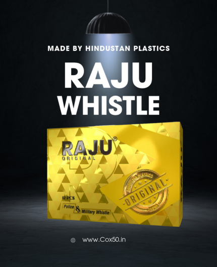 Cox 50 - Raju Whistle pack of 12 Hindustan Plastics Cox 50 - Raju Whistle pack of 12