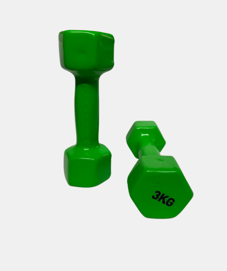 Cox 50 Vinyl Dumbbell - Gym Equipment Fitness Barbell | 1-5 kg Hindustan Plastics Cox 50 Vinyl Dumbbell - Gym Equipment Fitness Barbell | 1-5 kg