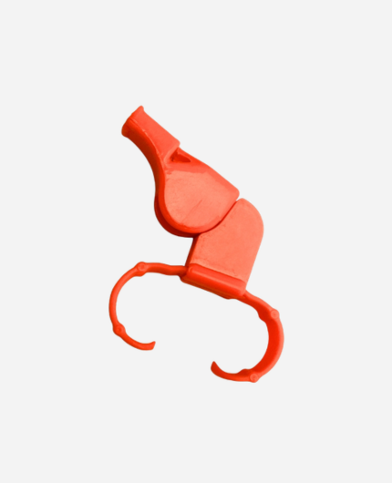 Cox 50 Referee Pealess Whistle with Finger Loop Hindustan Plastics Cox 50 Referee Pealess Whistle with Finger Loop