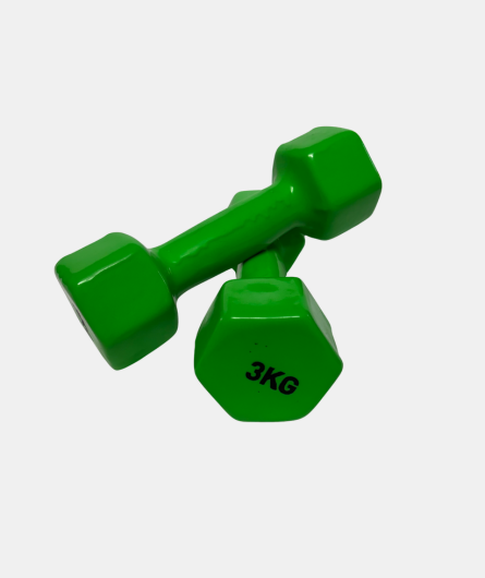 Cox 50 Vinyl Dumbbell - Gym Equipment Fitness Barbell | 1-5 kg Hindustan Plastics Cox 50 Vinyl Dumbbell - Gym Equipment Fitness Barbell | 1-5 kg