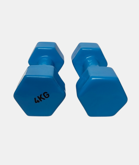 Cox 50 Vinyl Dumbbell - Gym Equipment Fitness Barbell | 1-5 kg Hindustan Plastics Cox 50 Vinyl Dumbbell - Gym Equipment Fitness Barbell | 1-5 kg