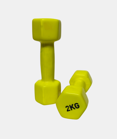 Cox 50 Vinyl Dumbbell - Gym Equipment Fitness Barbell | 1-5 kg Hindustan Plastics Cox 50 Vinyl Dumbbell - Gym Equipment Fitness Barbell | 1-5 kg