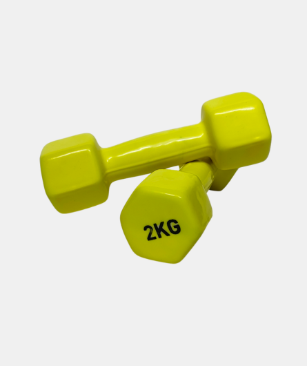 Cox 50 Vinyl Dumbbell - Gym Equipment Fitness Barbell | 1-5 kg Hindustan Plastics Cox 50 Vinyl Dumbbell - Gym Equipment Fitness Barbell | 1-5 kg