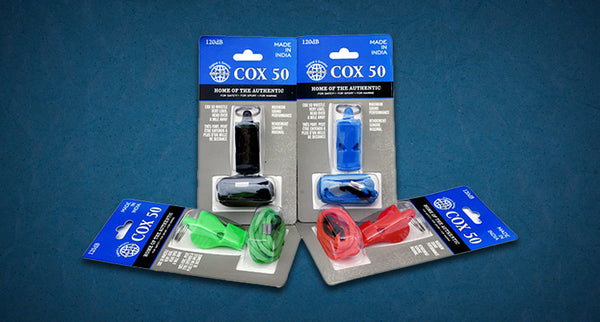Cox 50 Sports and Training Pea Less Whistles- Used by Professionals 